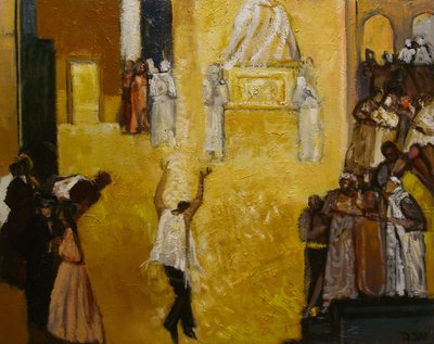 Davide che danza da solo, 2001 da Richard Contemporary Artist Mcbee